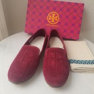 **Sold**NWT Tory Burch Cowely slipper loafer shoes size 8